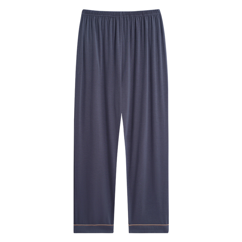 Summer Men's Anti-mosquito Pants Modal Pajama Pants Air Conditioner Pants Trousers Thin Size Men's Outer Wearing Casual Home Pants