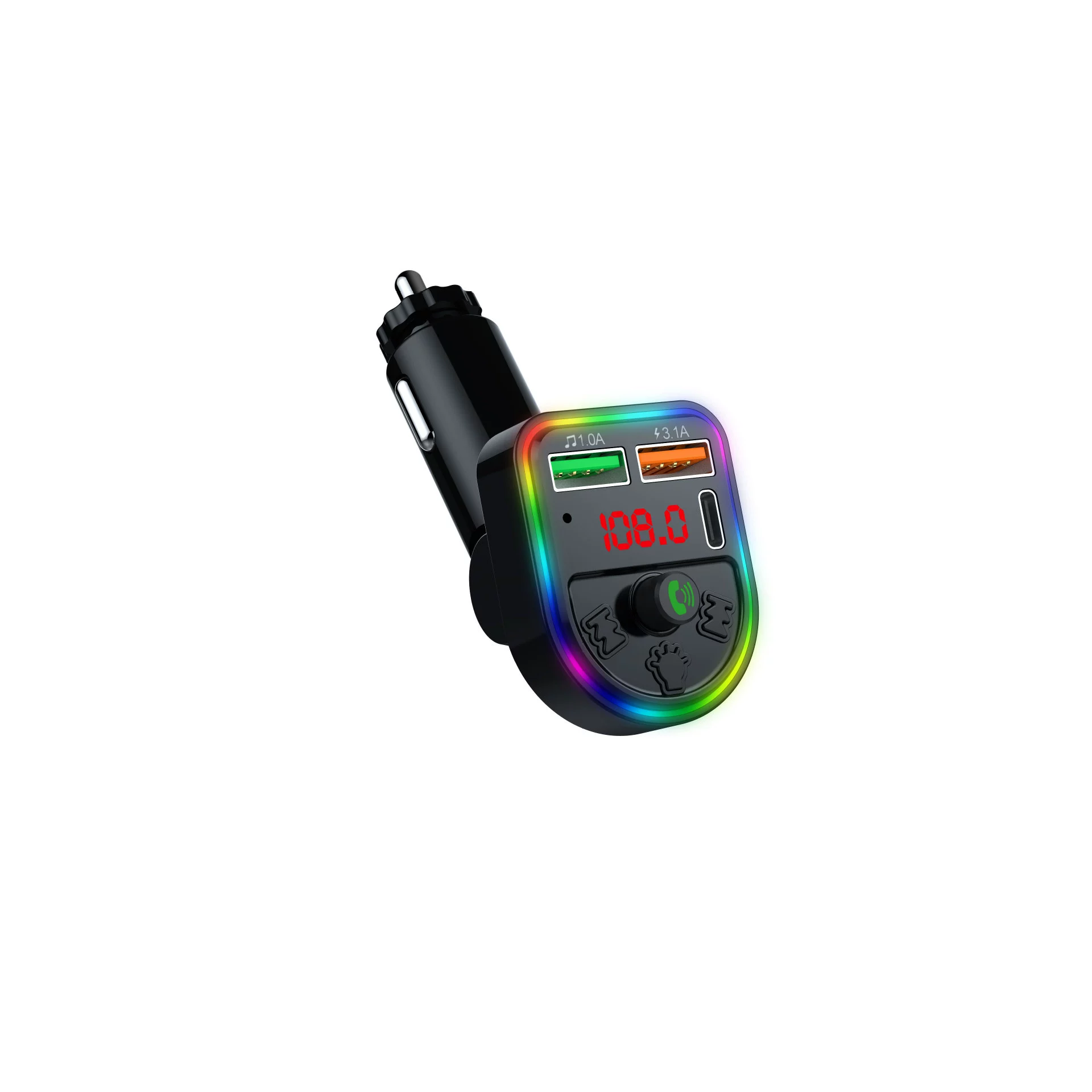 Автомобильный Bluetooth MP3-плеер P21 Smart Bluetooth вызов в один клик