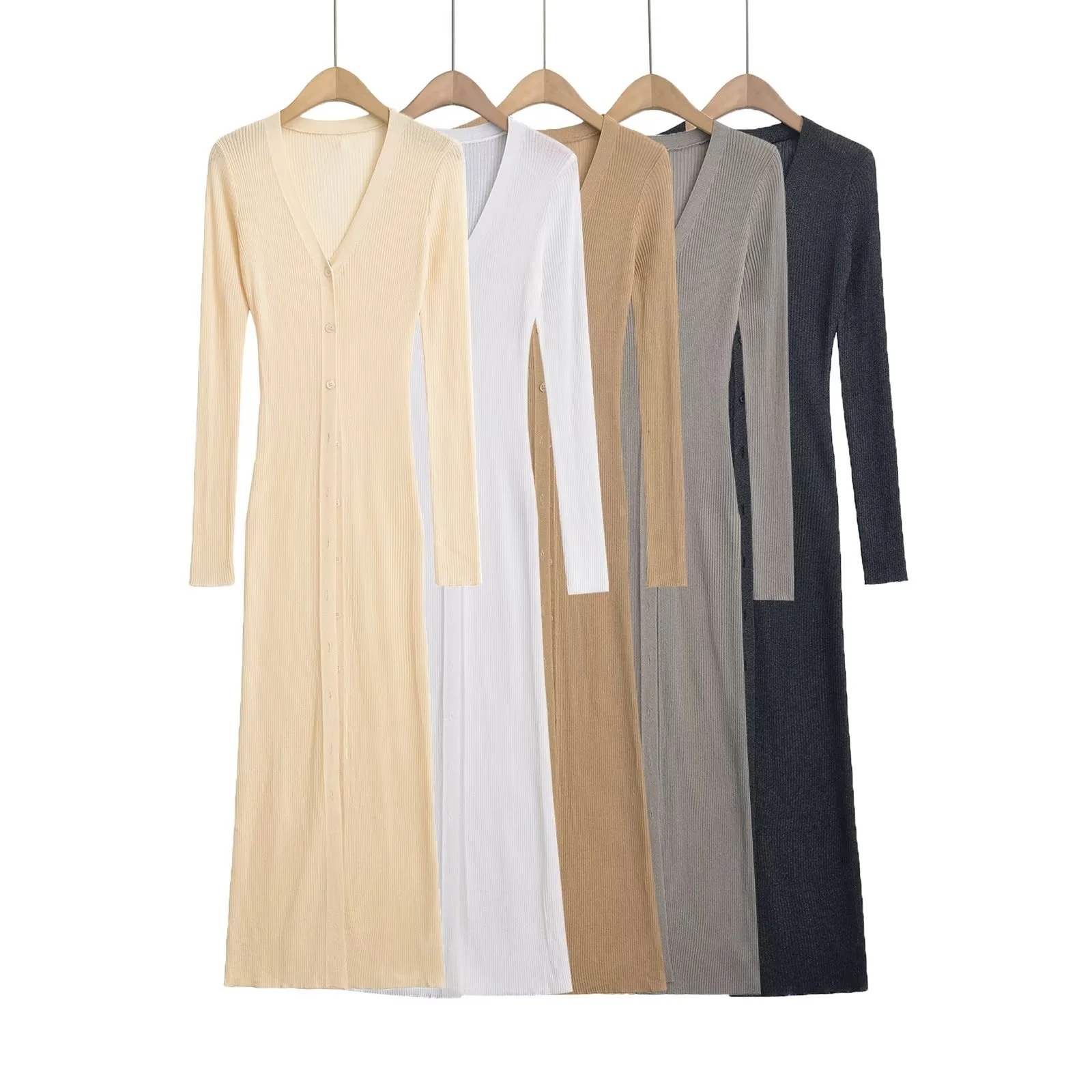 Shiny Knitted Micro-transparent Sunscreen Shirt 2024 Summer New Spice Girl Style Slim-fit Long-sleeved Cardigan Super Long Air-conditioning Shirt