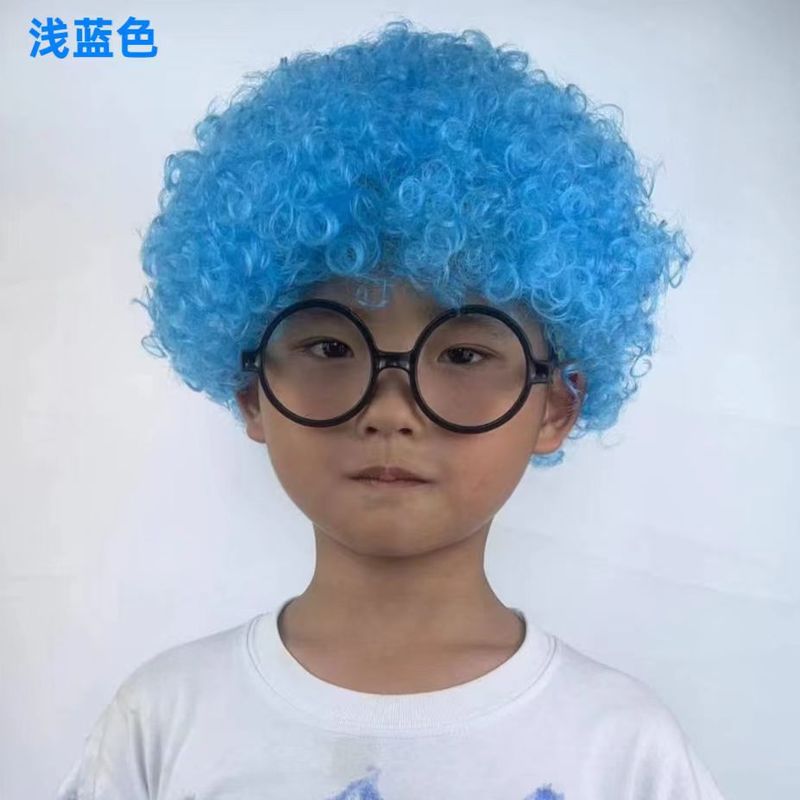 小丑假发爆炸头学校运动会幼儿园活动婚庆节日节目表演材料|undefined