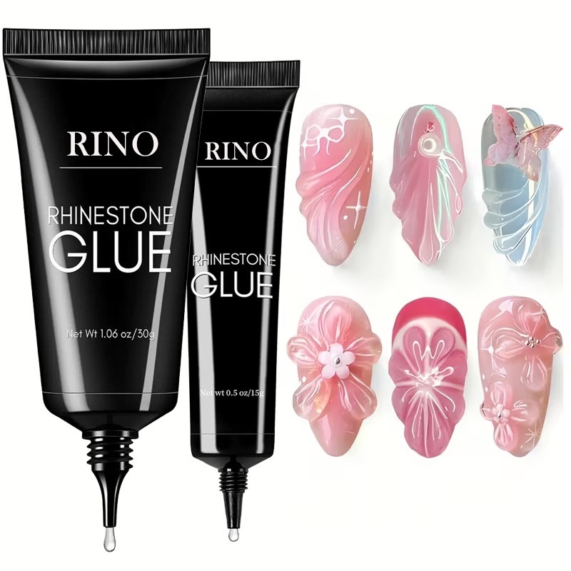 Cross-Border Manicure Strong No-Wash Diamond Glue Diamond Jewelry Glue Metal Jewelry Strong Glue Non-Flowing Diamond Glue
