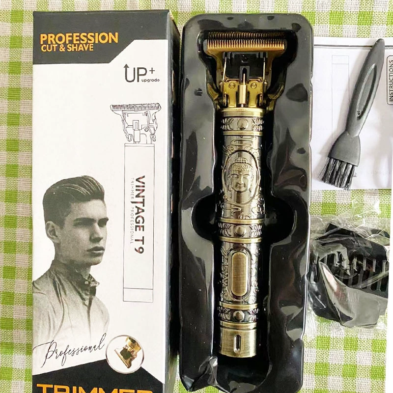 Retro съемный ножницы для стрижки Undercut с зарядкой