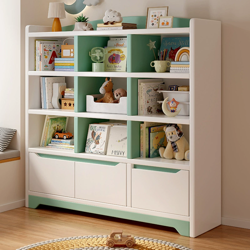 Детский деревянный книжный шкаф книжный шкаф на полку