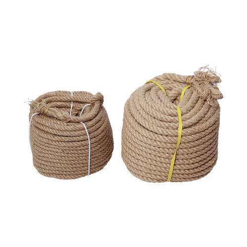 Factory Wholesale Natural Hemp Rope 1-60mm Decorative Rope Cat Climbing Rope Tug of War Rope DIY Jute Rope Price Tag