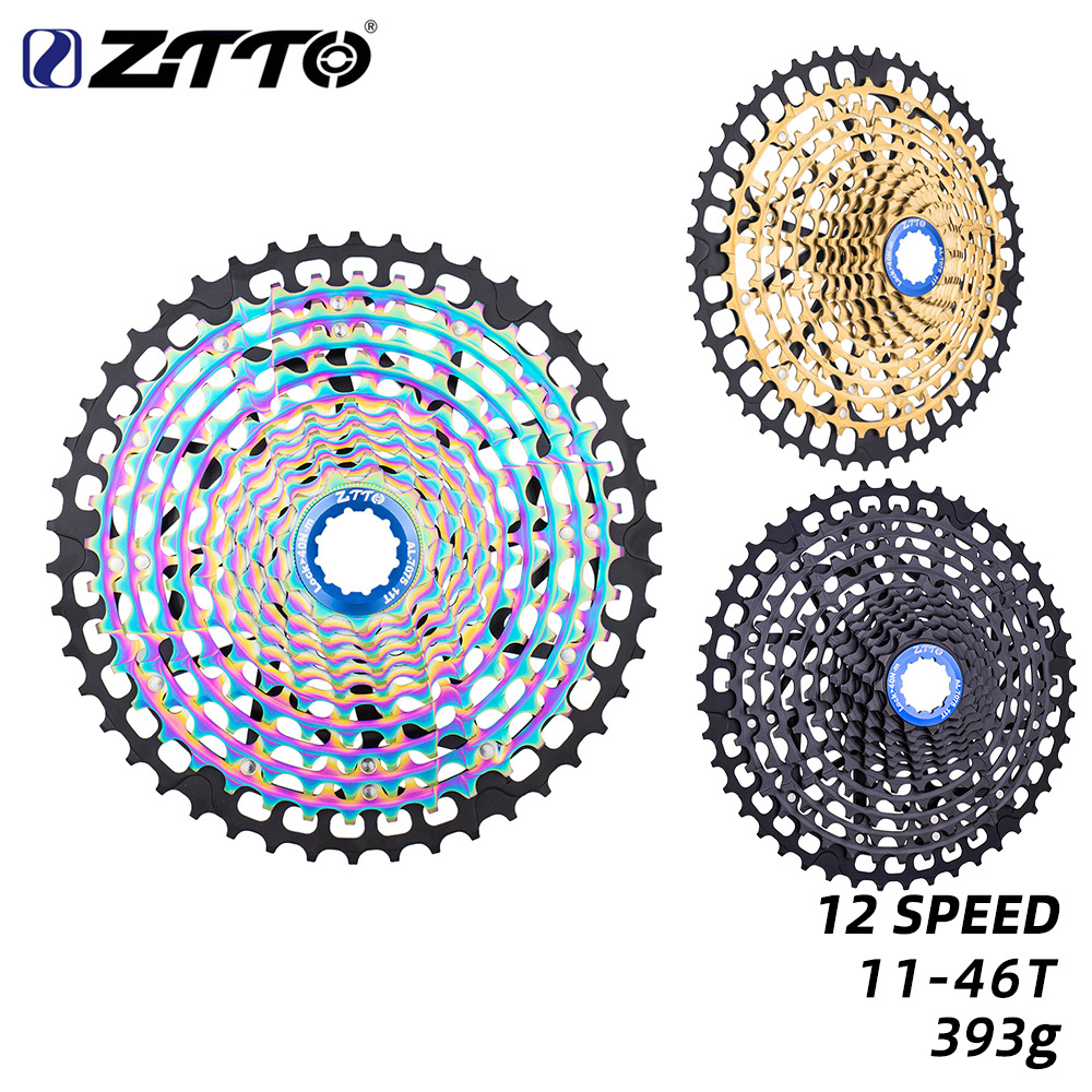 Volante de bicicleta de montaña ZTTO volante ultraligero de acero de 12 velocidades 11-46T volante de velocidad variable volante de escalada volante grande