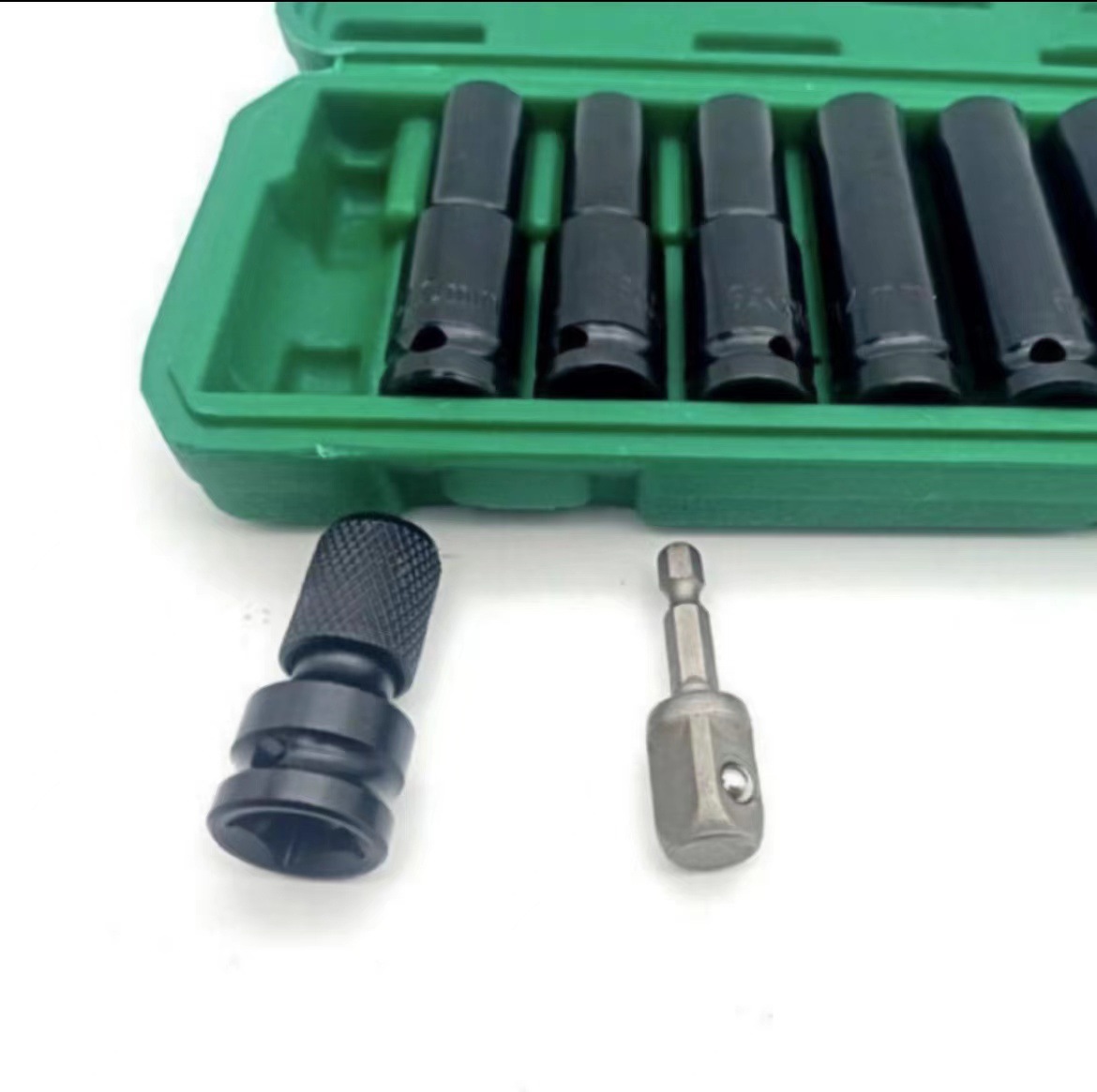 두껍고 길어진 가정용 소켓 렌치 11 피스 세트 10 | 12 | 13 | 14 | 16 | 17 | 19 | 22 | 24 대형 세트