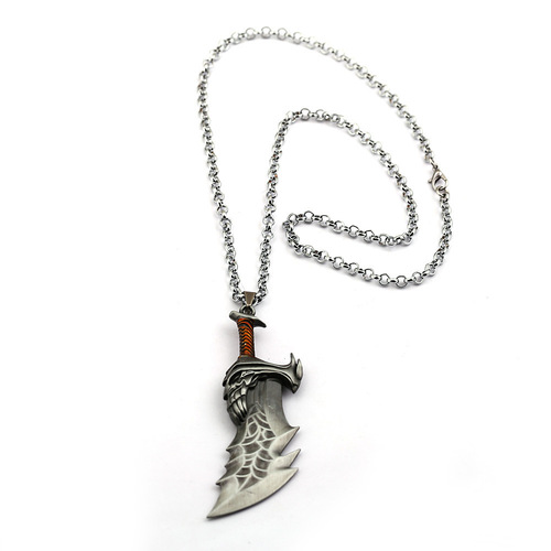 Game Accessories God of War Necklace Kratos Upgrade Version Chain Blade Chaos Blade Pendant Necklace 7 Styles