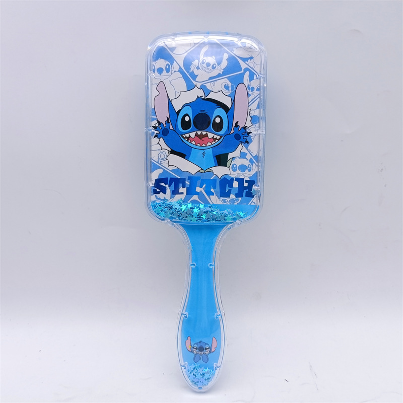 KT gato rocker pein cuadrado pein de pelo rizado caricatura encantador corazón de una niña Sanrio Kitty Gato masaje de aire acústico