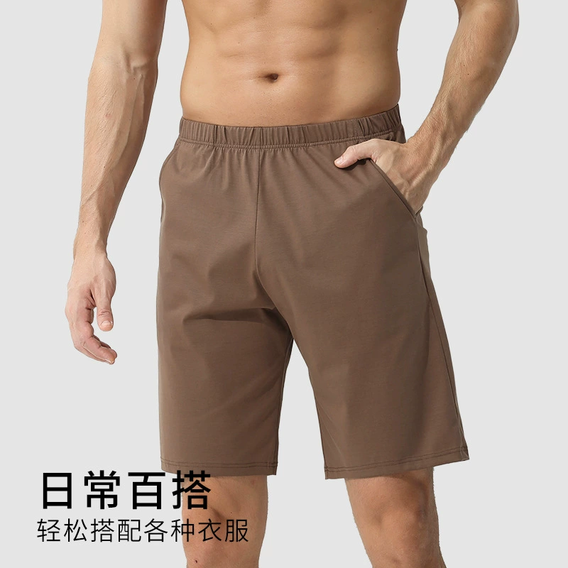 Silk cotton summer thin shorts to go out, plus size