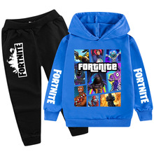 中大童装儿童套装 帽衫卫衣+长裤 PB081XX