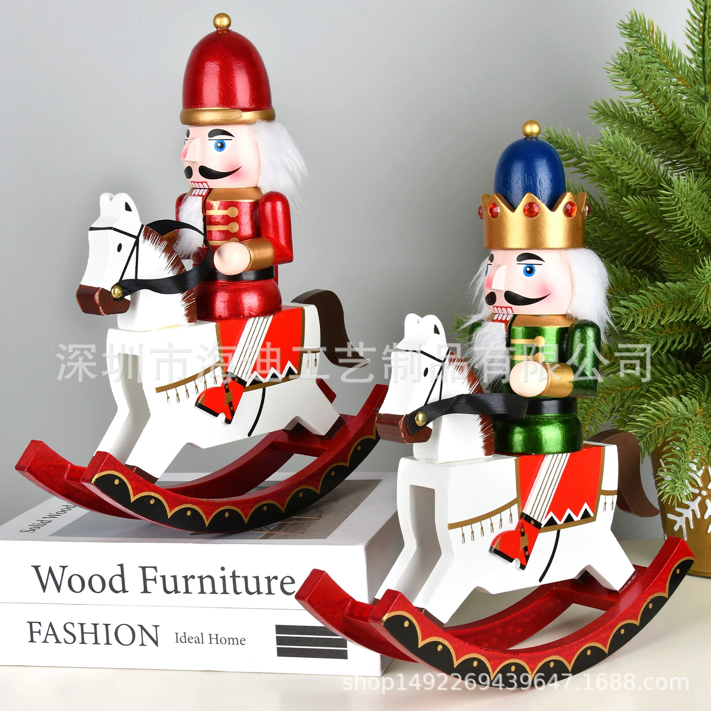 Christmas decoration supplies Nutcracker soldier ornaments bedroom wine cabinet home creative puppet ornaments holiday gifts