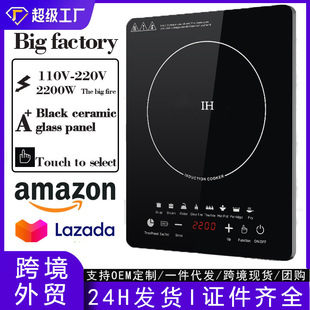 Cross-Border Induction Cooker Household New High-Power Embedded Battery Stove Manufacturer Commercial Export American Standard 110V European Standard