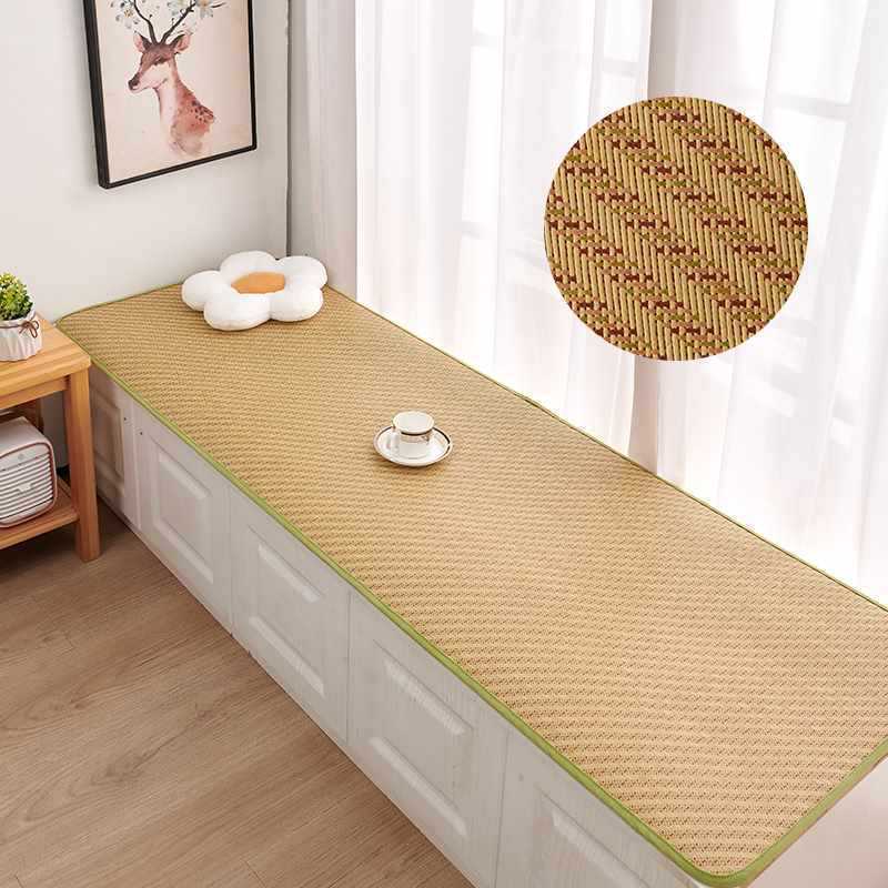 Balcón ventana flotante cojín de arroz se puede personalizar cojín de ventana flotante cojín de sillón de ventana cuatro estaciones engrosado nuevo dormitorio cojín de caña