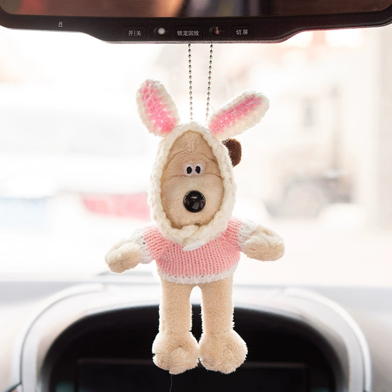 Handdog Red Dog автомобиль кулон зеркало заднего вида кулон украшения автомобиля автомобиль кулон подарок