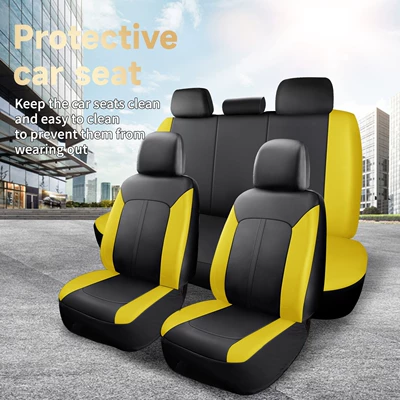 Car Seat Cushion Seatcover Amazon Best-Selling Seat Cushion Seat Cover Leather Seat Cushion Manufacturer 066 # Temu Asia