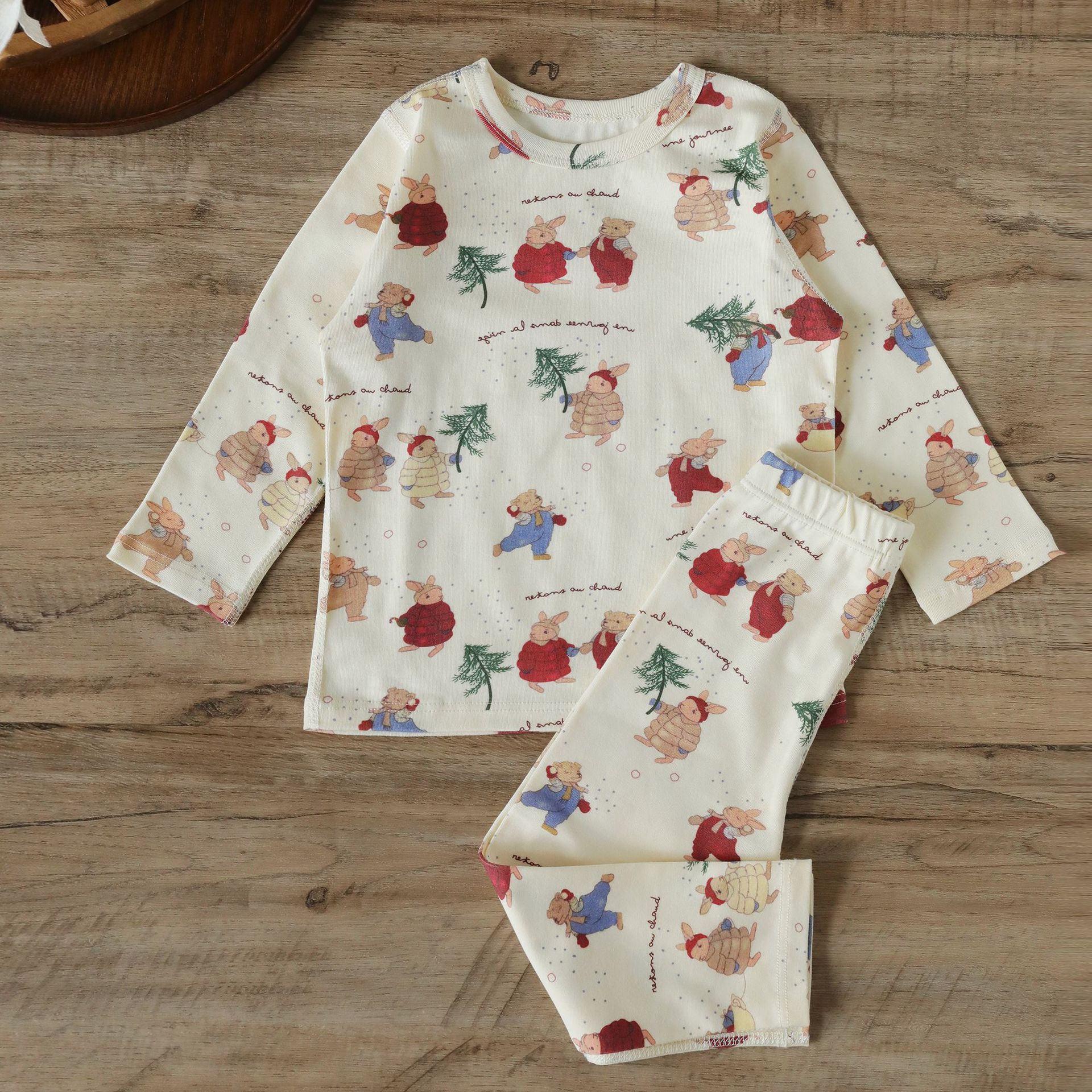 Home Clothes Christmas Rabbit