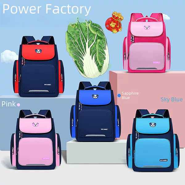 Children's schoolbag manufacturers Primary School students men and women wholesale Korean version of lightweight space backpack new printing logo