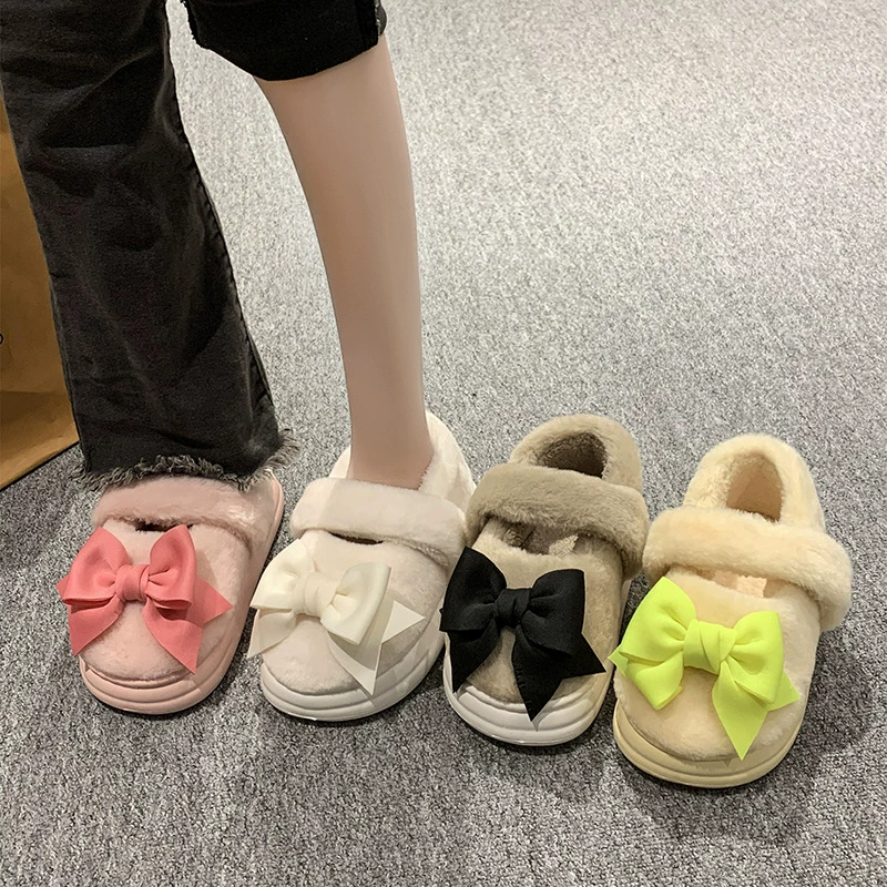 Обувь Мао женская обувь осенне-зимняя мода Баотоу Внешняя торговля плюс размер взрывы плоский теплый хлопок Удобная оптовая продажа