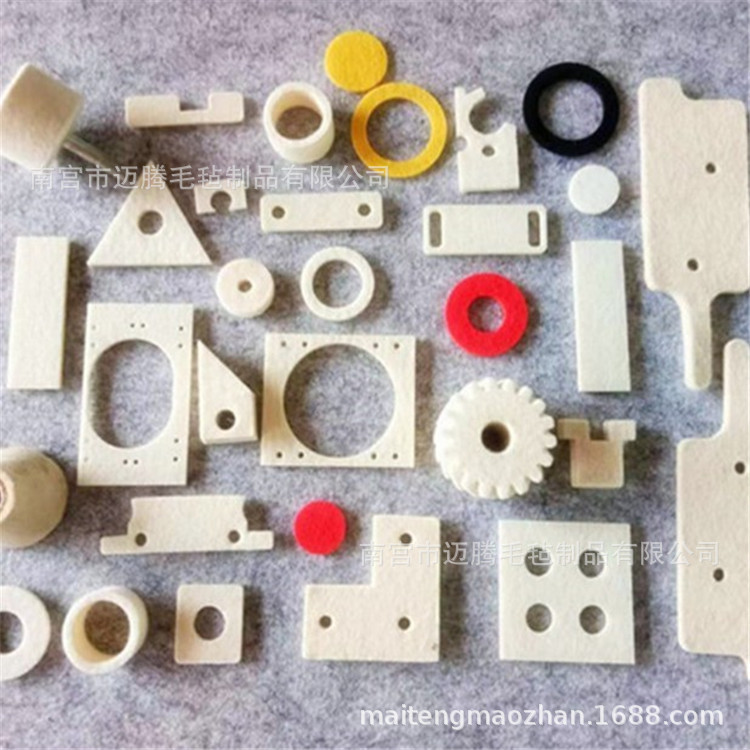 毛毡垫 背胶毛毡垫 羊毛垫 电机用毛毡垫工业背胶毛毡密封圈厂家