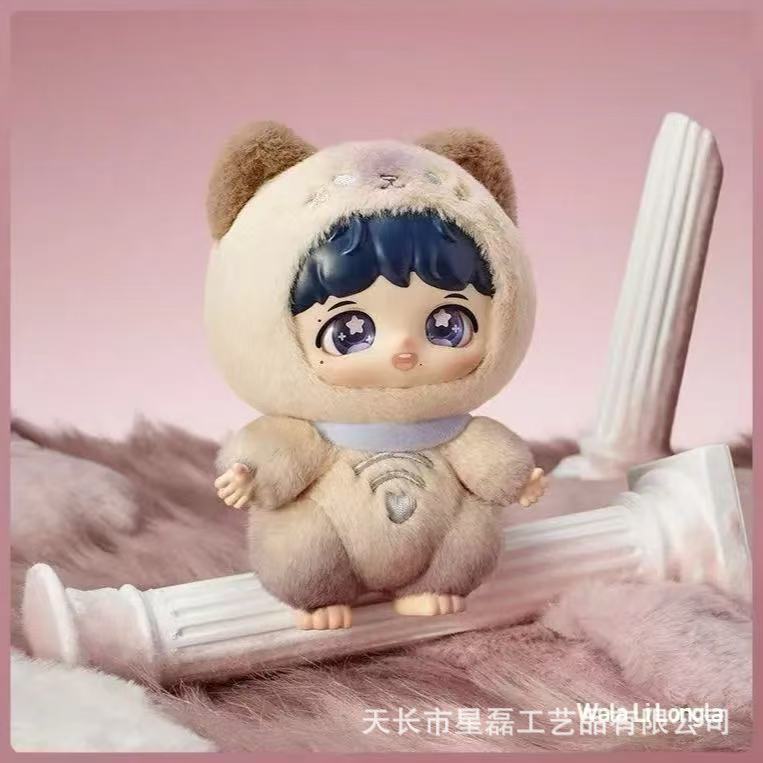 现货POPMART泡泡玛特《反深代词》系列搪胶脸盲盒毛绒周边挂件礼|undefined