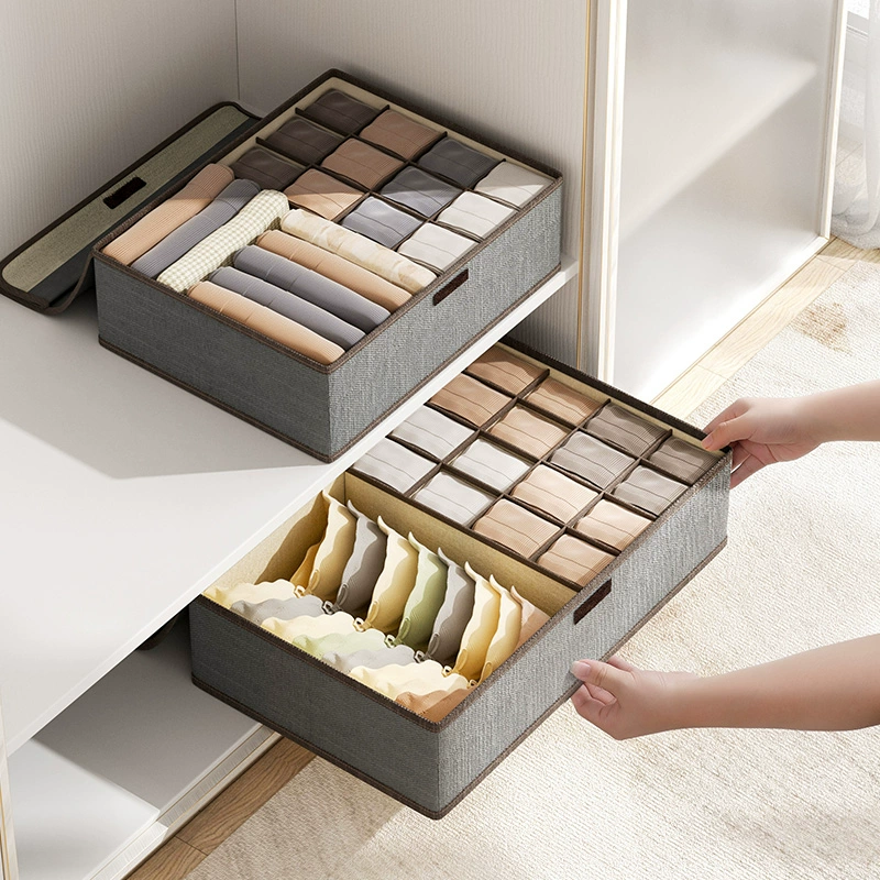 Underwear, capacious storage box, storage system, three in one