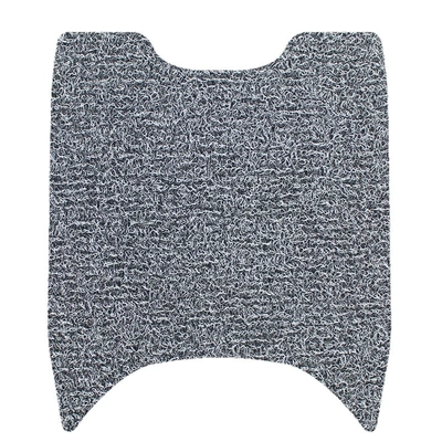 Suitable for Emma Mach U5 Electric vehicle foot mat - black-and-gray-silk-hoop-foot-pads