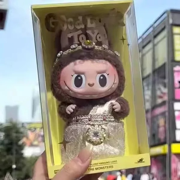 POPMART 泡泡玛特LABUBU泰国限定 拉布布搪胶公仔毛绒手办挂件|undefined