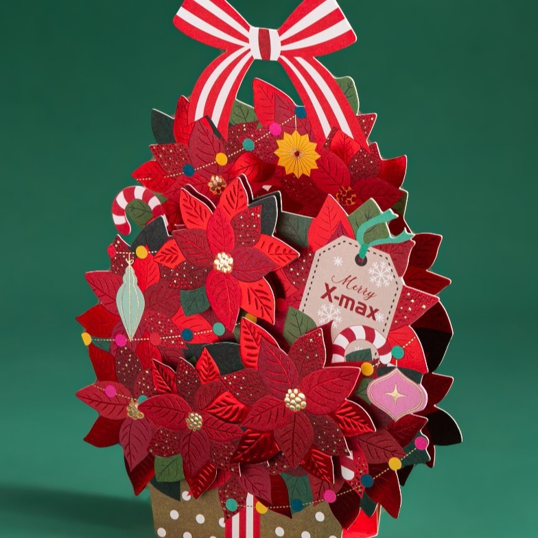 国境を越えたクリスマス立体グリーティングカード3dがクリスマスバスケットを飛び出してカードアマゾンの祝日を飾ってプレゼントを祝福する|undefined