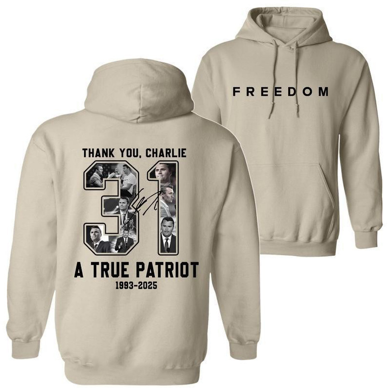 【跨境欧码】Thank You Charlie Kirk A True Patriot Legends|undefined