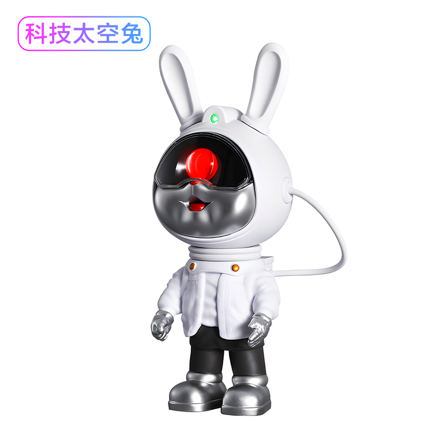 Explosiones astronautas proyección de estrellas luz de atmósfera luz láser captación de sonido astronauta romántico adornos de noche luz de regalo