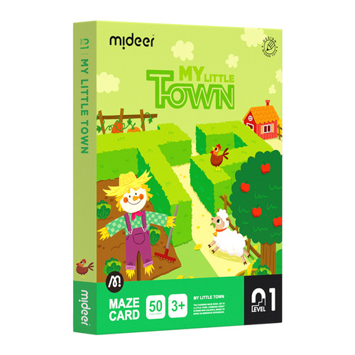 mideer Milu Maze Training Book Toy Find Differences Concentration Pen Training Children's Puzzle Breakthrough Game