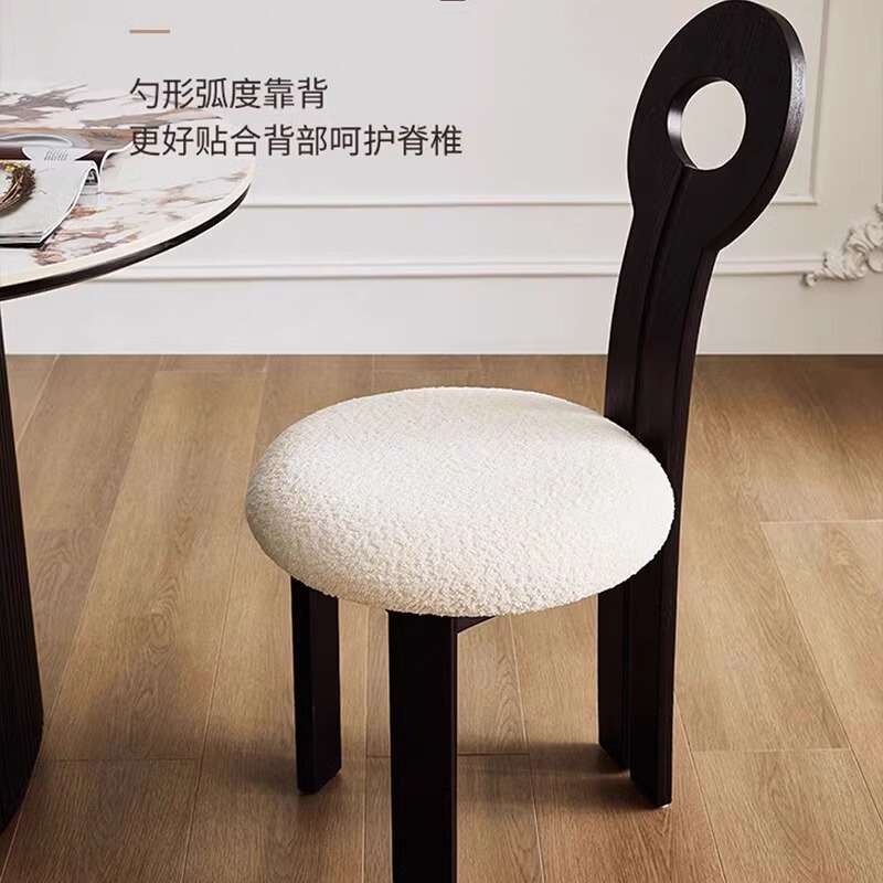 モダンなシンプルなリビングルームの装飾の中古風なハイエンド家庭用のさざ波岩板のテーブルのレトロなデザイナーの創造的なテーブル|undefined