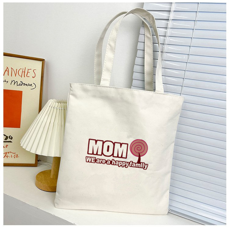 帆布包女慵懒风文艺日韩ins简约单肩包大容量字母学生上课书包