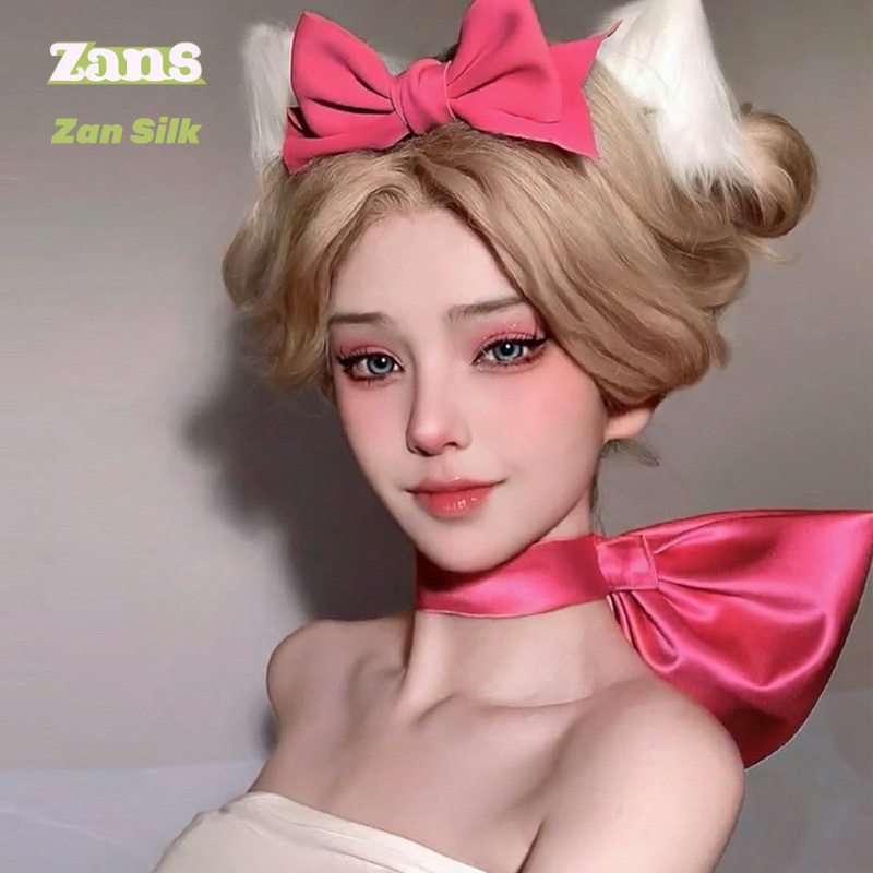 Tom's Dream Cat Bowknot Collar Extra Large Neck Hairband Purple Headwear Satin Neck Chain Hair Accessory Choker Tom's Dream Cat Bowknot Collar Extra Large Neck Hairband Purple Headwear Satin Neck Chain Hair Accessory Choker
