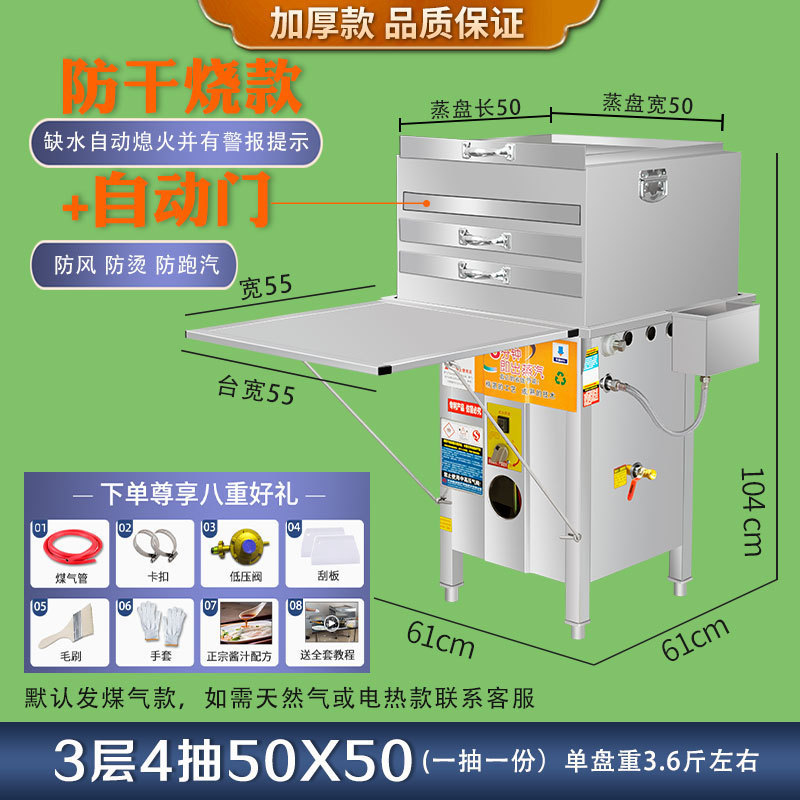 Tienda comercial de molino de salchichas de piedra de pumice colocado en el suelo para un soporte de polvo de vapor de horno de vapor de ahorro de energía