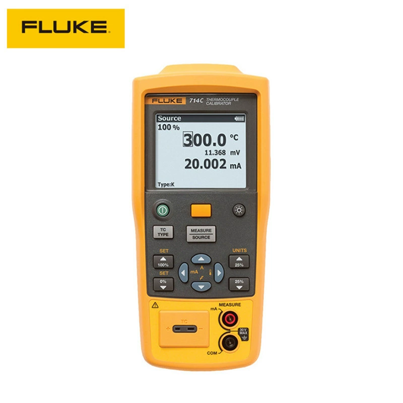 Фиктор температуры Fluke FLUKE 714C генератор температурного сигнала высокой точности термопары калибратор