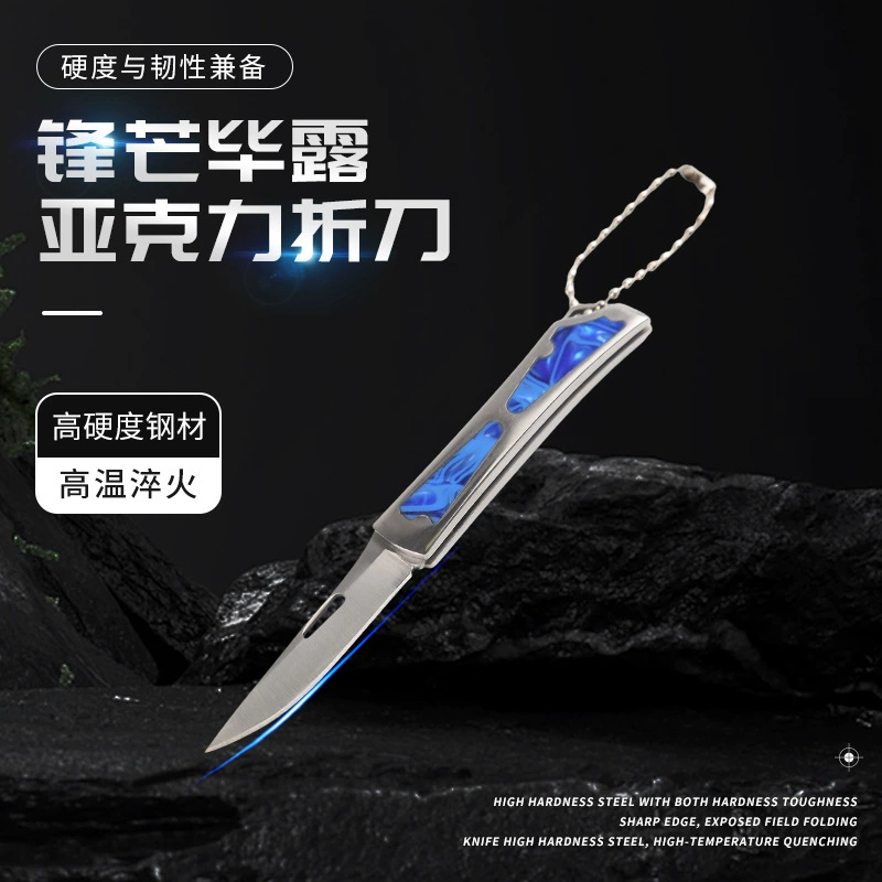 Small handheld pocket knife stainless steel, wholesale