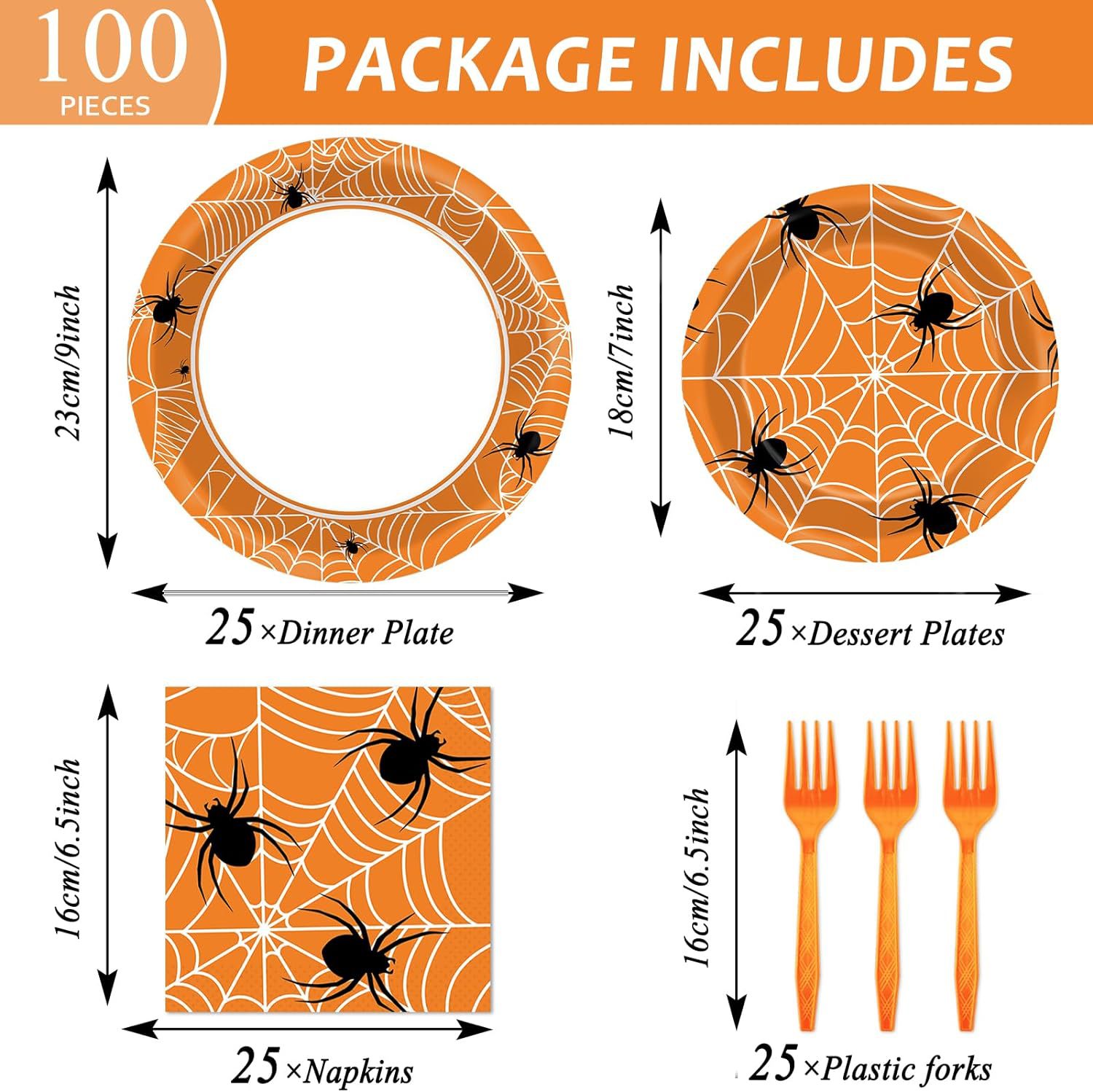 Halloween tableware