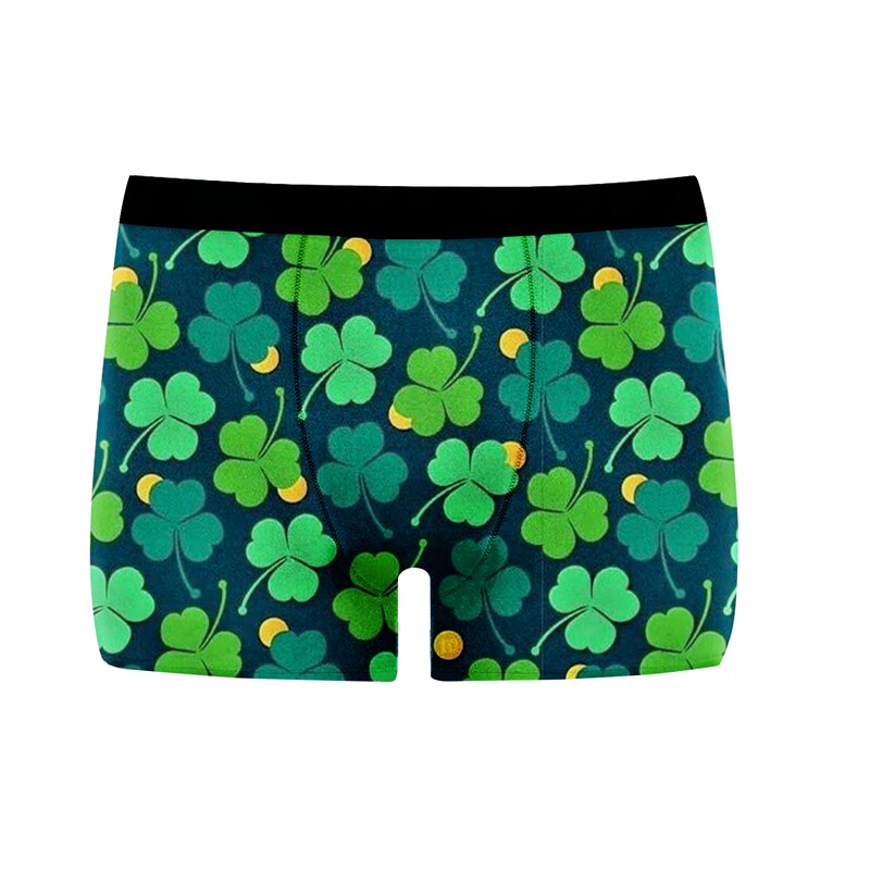 Cross-border foreign trade 3d digital printing men's underwear sexy comfortable slim elastic inside wearing boxers factory wholesale