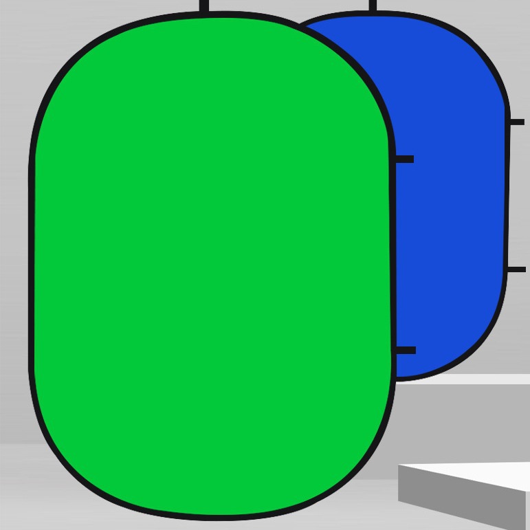 Tela de algodón puro azul y verde imagen de corte tela de corte de imagen de fotografía pantalla verde tela de algodón tiro tablero de fondo 100*150 reflector múltiples tipos