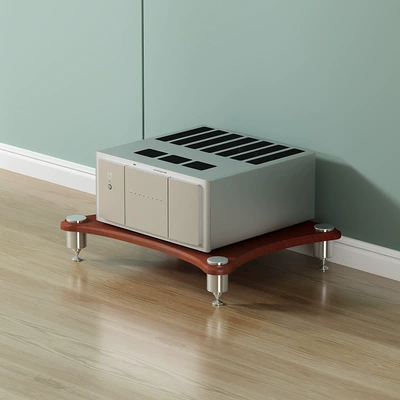 Shock Absorption, Floor-Standing, Electric car big tripod - one-layer-of-teak-color