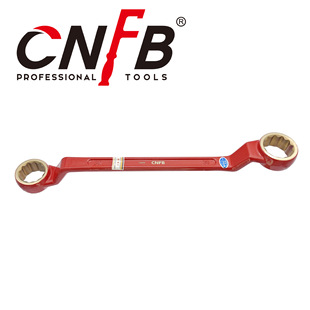 CNFB/bridge anti-explosion non-sparking tool explosion-proof groove double-ended ring wrench T8151