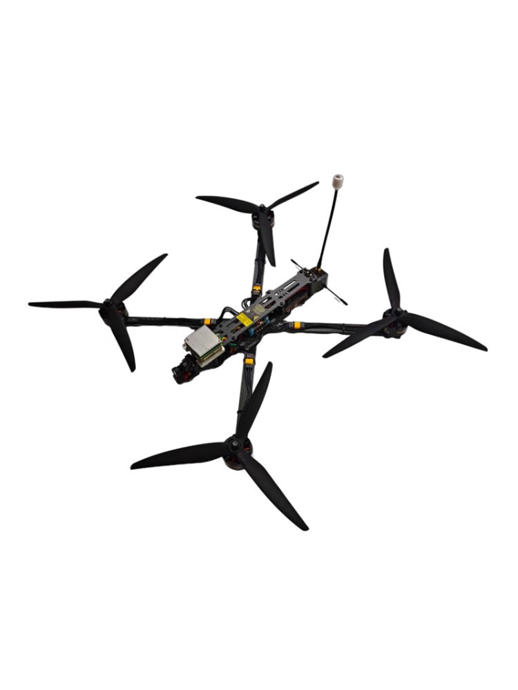 AI制导穿越机 FPV人工模块无人机AI自动模式飞行器 7寸/10寸