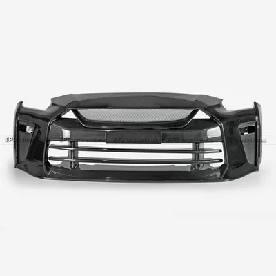 modified front bumper, large front fascia, Big Surrounded