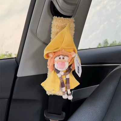 Seat belt shoulder pad and Piglet Car Seatbelt - tigger-cape-safety-harness