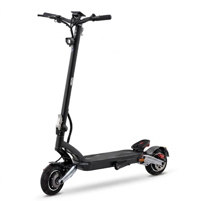 Dual-motor electric scooter for adults, foldable high-speed personal transport vehicle, customizable OEM lithium battery scooter for ride-hailing use (Qatlanan elektrik skuterlər) - f4-1000w13ah-black