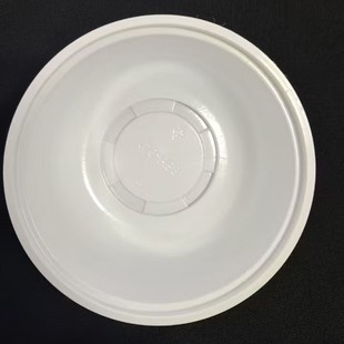 Disposable Pre-Made Braised Vegetables, Stir-Fried Vegetables, Stinky Tofu, Fragrant Dried Tofu, Two Lids, Milky White and Black 156 Round Bowls