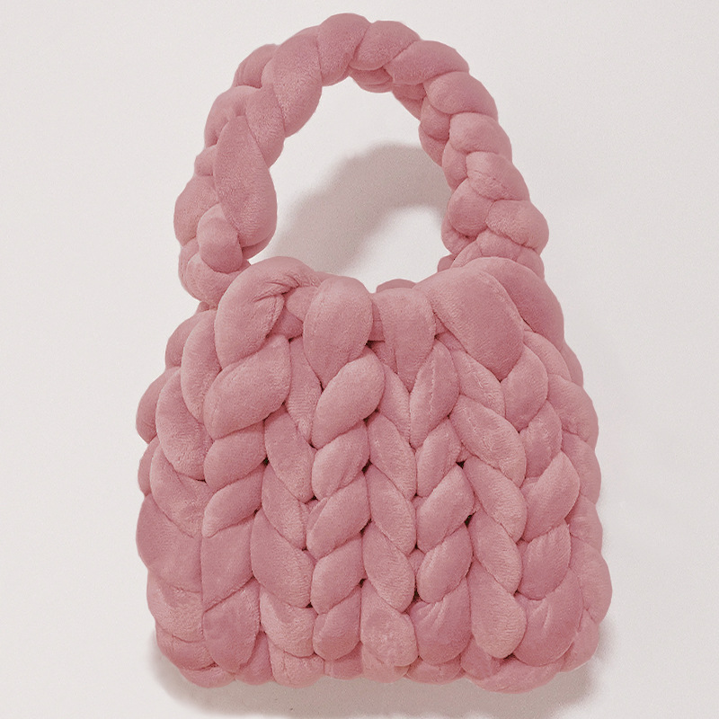 Accesorios de relleno de algodón islandés hilo diy bolsas de mano tejidas alfombras de alfombra de hilo de lana super gruesa ganchillo