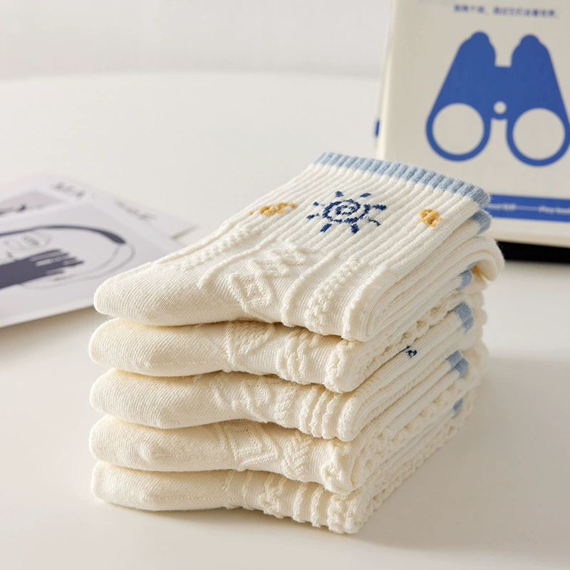 Гольфы Tide японского стиля, милые, средней длины, белые, корейский деми‑сезон (35–42)