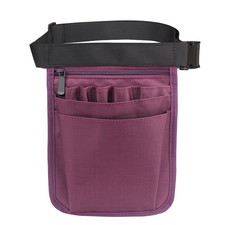 Bolso de cintura multicolor, bolso cruzado multifuncional de tela Oxford, bolso médico portátil para clases, bolso para bolígrafos, kit de aseo para mascotas y kit médico image 7